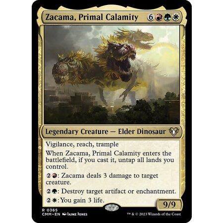 Zacama, Primal Calamity - Foil