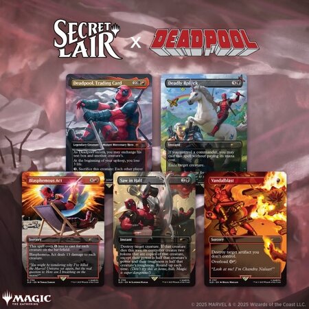 MTG Secret Lair: Marvel - Deadpool (Non-Foil)