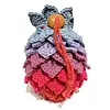Crocheted Dragon Egg Dice Bags