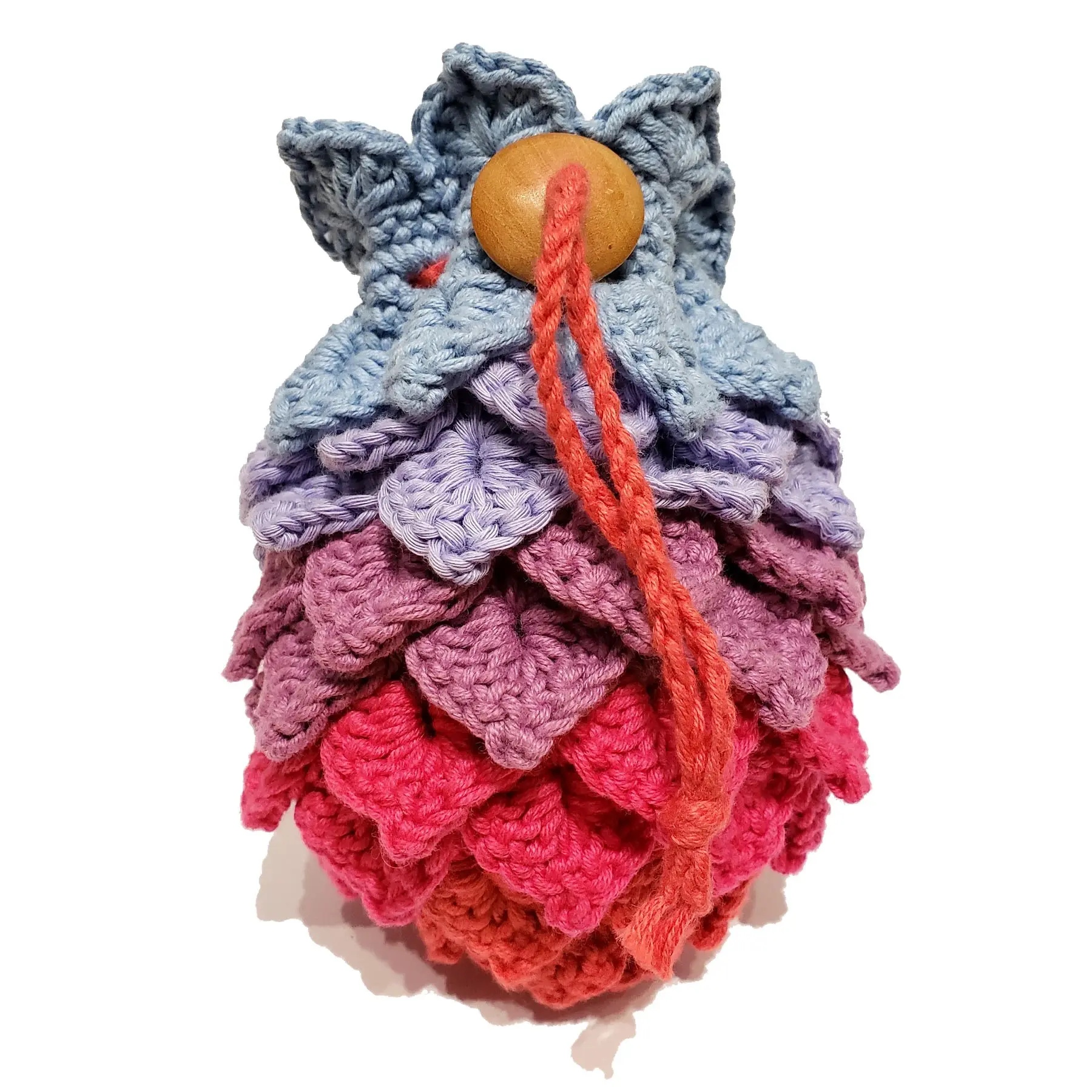 Crocheted Dragon Egg Dice Bags