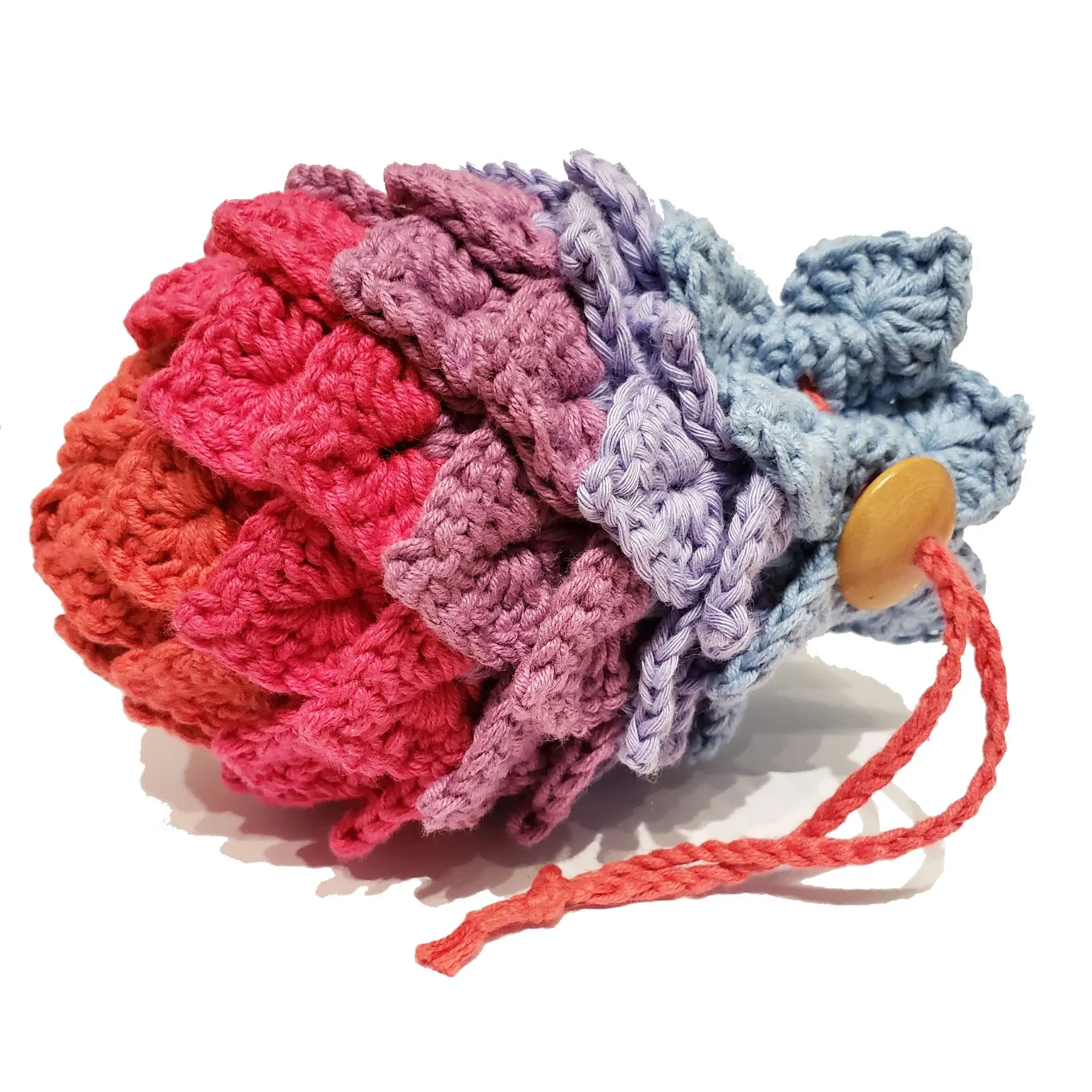 Crocheted Dragon Egg Dice Bags