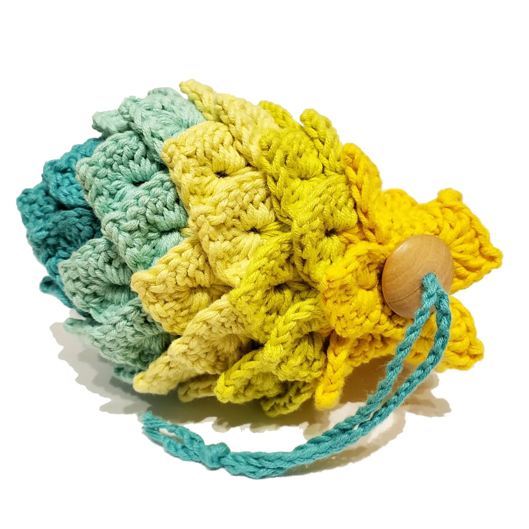 Crocheted Dragon Egg Dice Bags