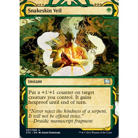 Snakeskin Veil - Foil
