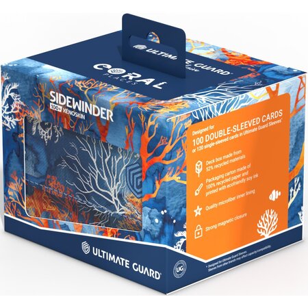 Sidewinder 100+ Deck Case - Coral Places Fiery Reef