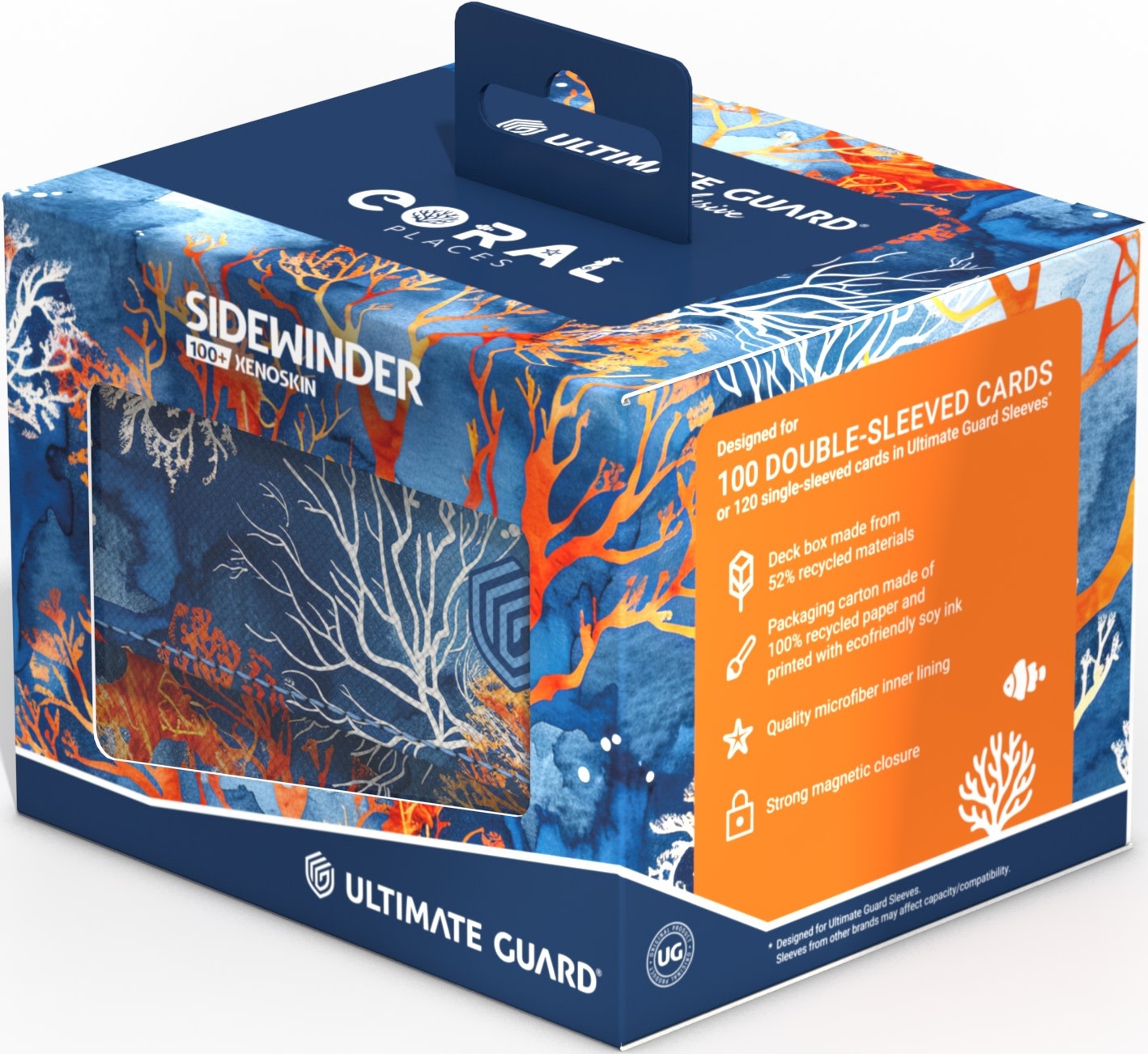 Sidewinder 100+ Deck Case - Coral Places Fiery Reef