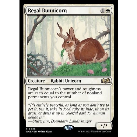 Regal Bunnicorn - Foil - Promo Pack