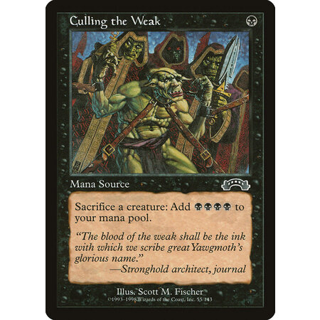 Culling the Weak (LP)