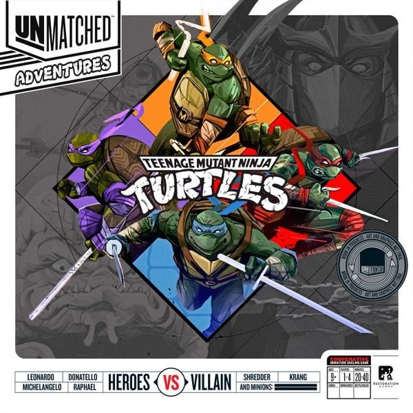 PREORDER - Unmatched Adventures: Teenage Mutant Ninja Turtles