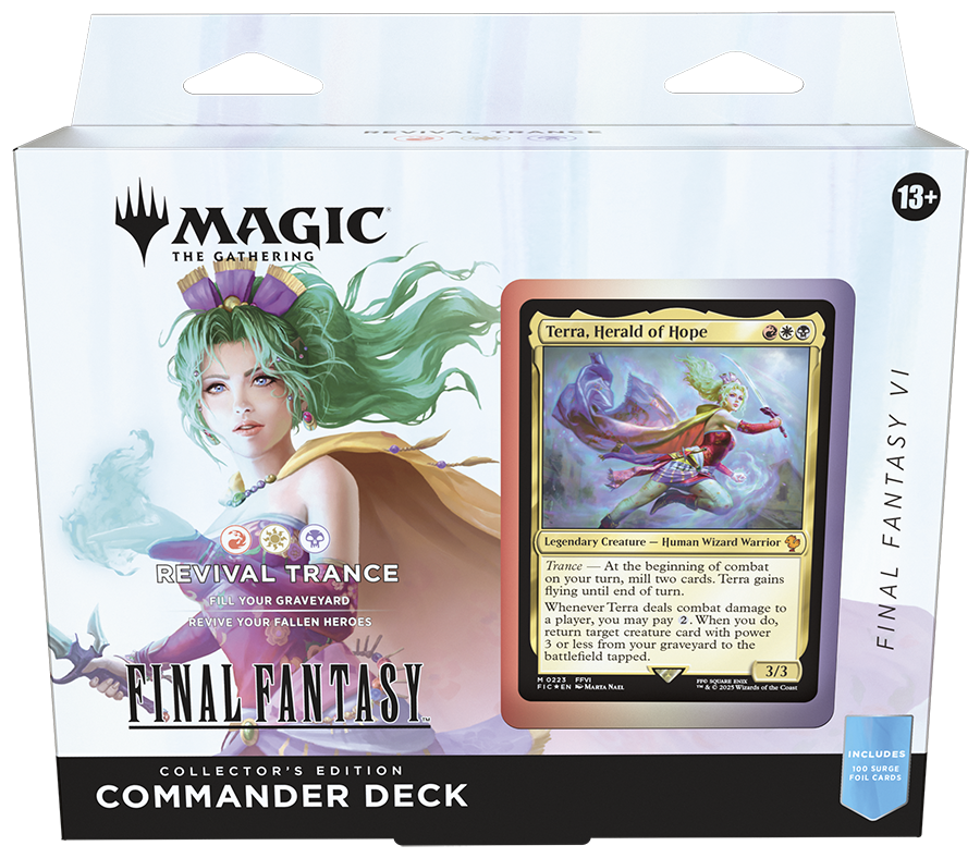 MTG Collector Commander Deck - Final Fantasy - Revival Trance