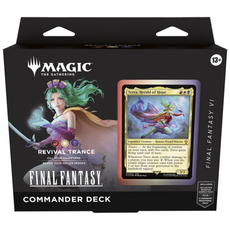 MTG Commander Deck - Final Fantasy - Revival Trance