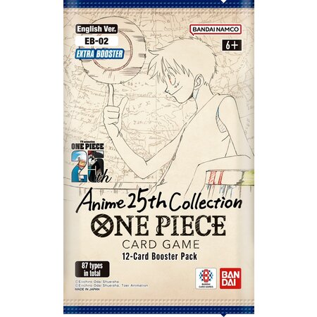 One Piece TCG - EB-02 Anime 25th Collection - Booster Pack