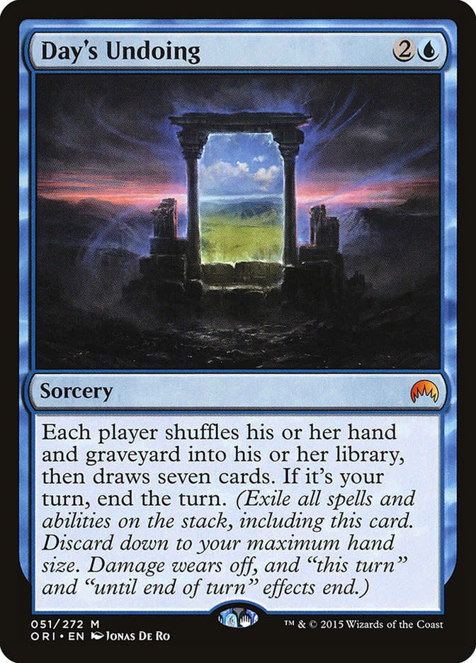 Day's Undoing - Foil