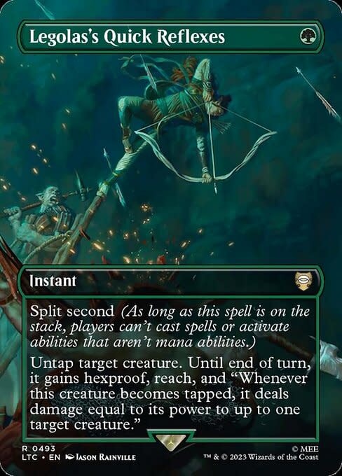 Legolas's Quick Reflexes - Foil
