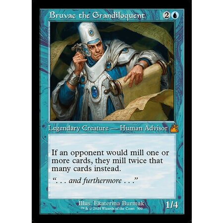 Bruvac the Grandiloquent - Foil
