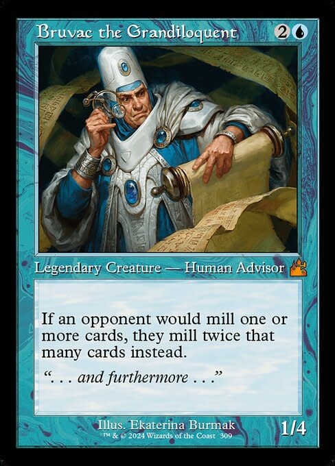 Bruvac the Grandiloquent - Foil