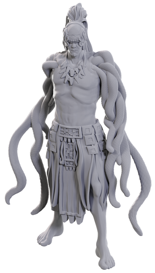 D&D Unpainted Minis - Yuan-ti Pit Master