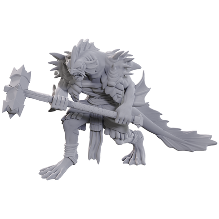 D&D Unpainted Minis - Sahuagin Coral Smasher