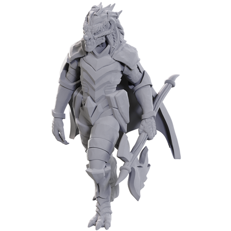 D&D Unpainted Minis - Dragonborn of Tiamat
