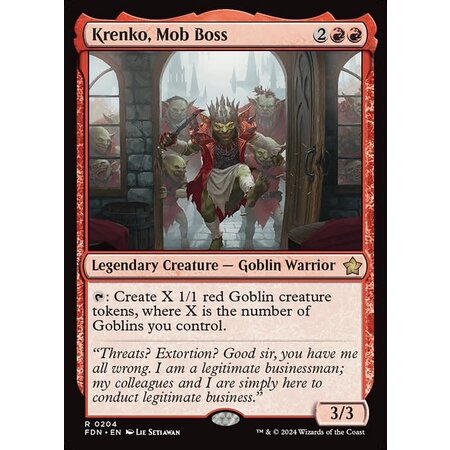 Krenko, Mob Boss