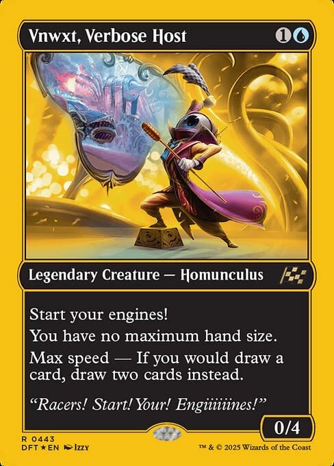 Vnwxt, Verbose Host - First Place Foil