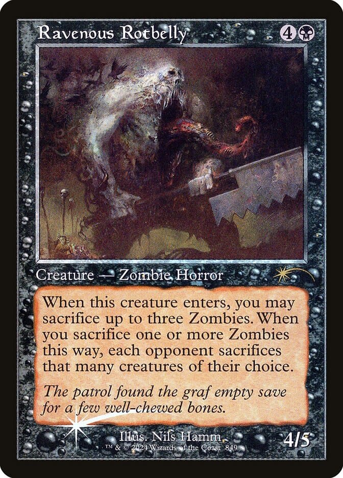 Ravenous Rotbelly - Foil