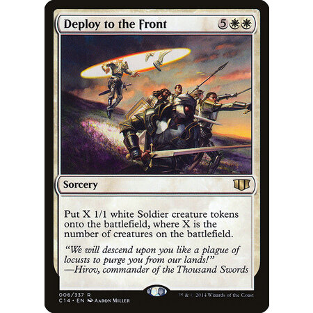 Deploy to the Front