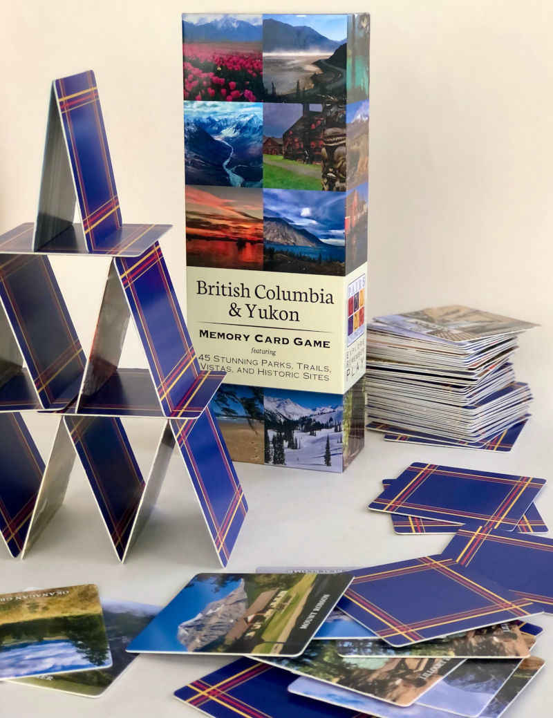 British Columbia & Yukon - Memory Card Game