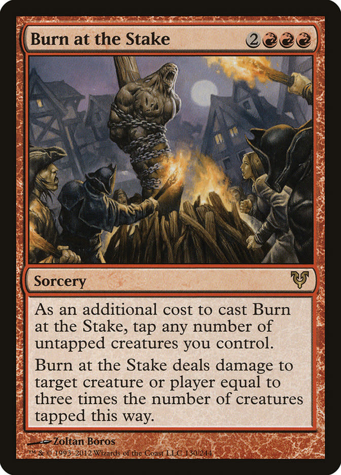 Burn at the Stake - Foil
