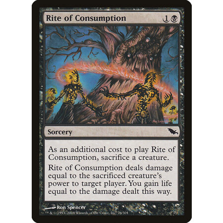 Rite of Consumption