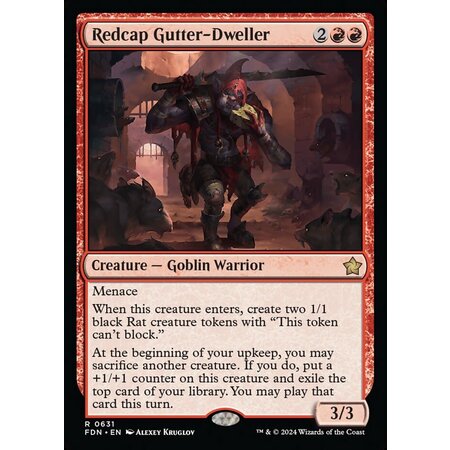 Redcap Gutter-Dweller