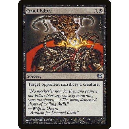 Cruel Edict - Foil