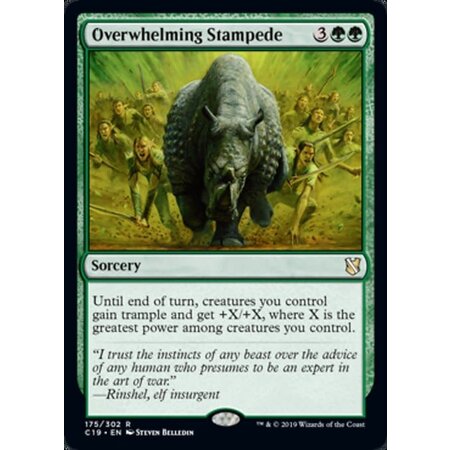 Overwhelming Stampede