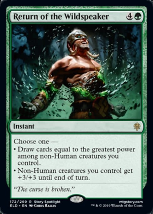 Return of the Wildspeaker - Foil