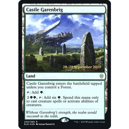 Castle Garenbrig - Foil - Prerelease Promo