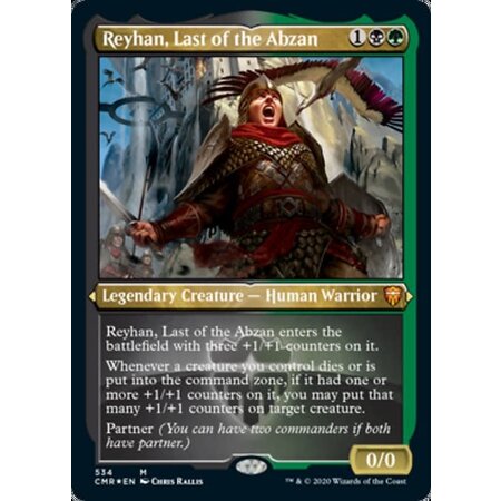 Reyhan, Last of the Abzan - Foil-Etched
