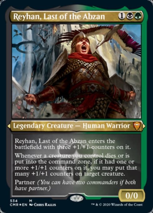 Reyhan, Last of the Abzan - Foil-Etched