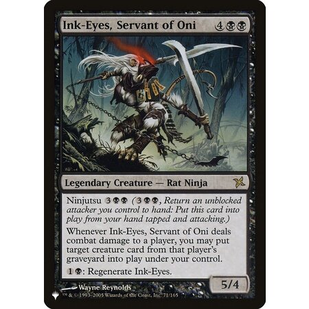 Ink-Eyes, Servant of Oni