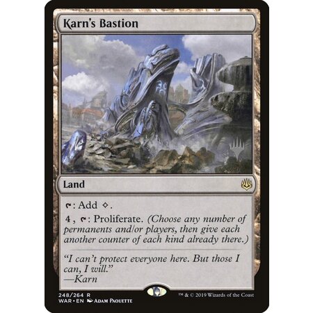 Karn's Bastion - Foil - Promo Pack