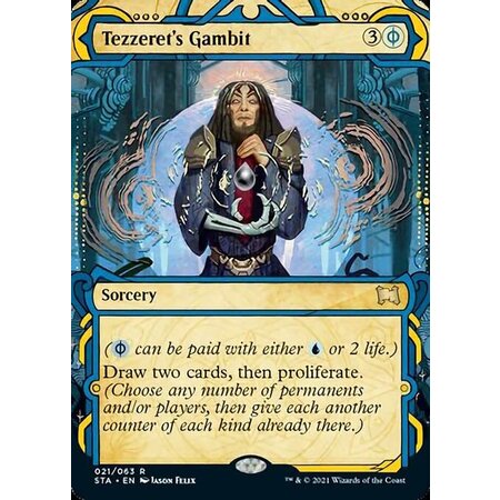 Tezzeret's Gambit - Foil-Etched