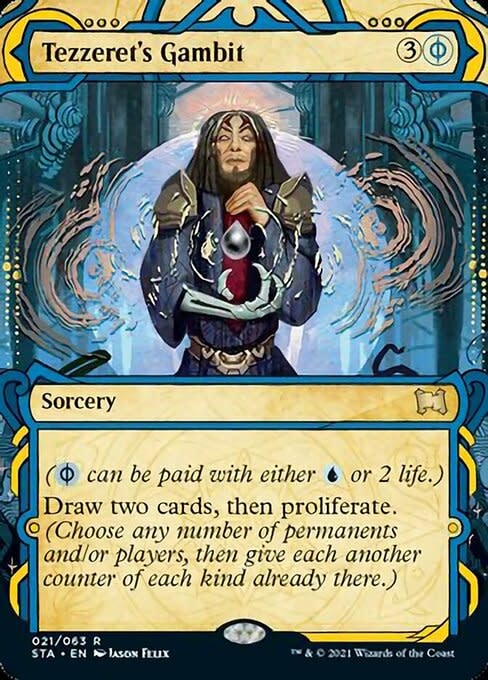 Tezzeret's Gambit - Foil-Etched