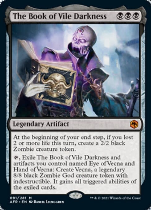 The Book of Vile Darkness - Foil