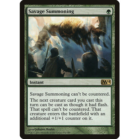 Savage Summoning