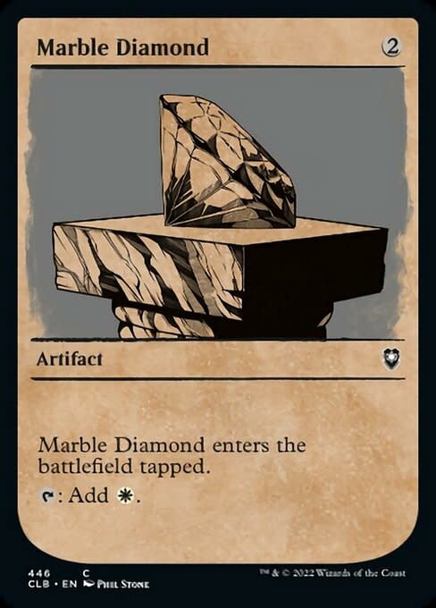 Marble Diamond - Foil