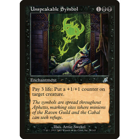 Unspeakable Symbol