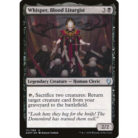 Whisper, Blood Liturgist