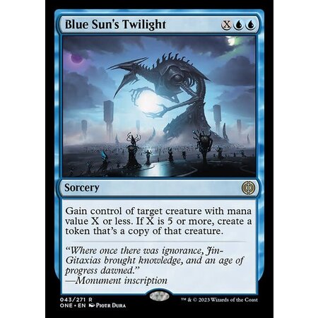 Blue Sun's Twilight - Foil