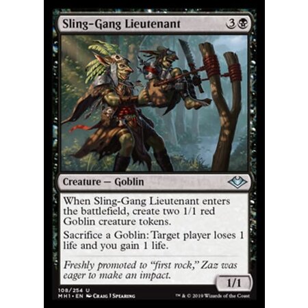 Sling-Gang Lieutenant