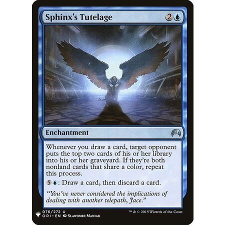Sphinx's Tutelage