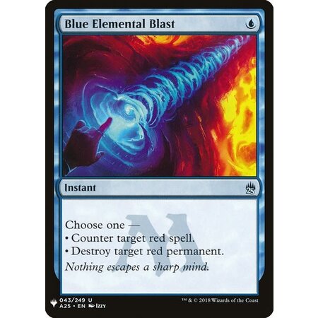 Blue Elemental Blast
