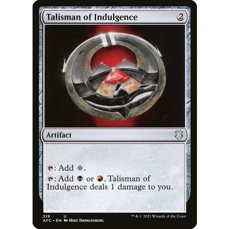 Talisman of Indulgence